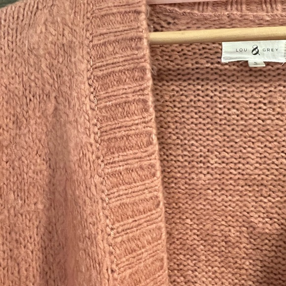 Lou & Grey Women's Open Front Cardigan Sweater Small - Picture 3 of 4